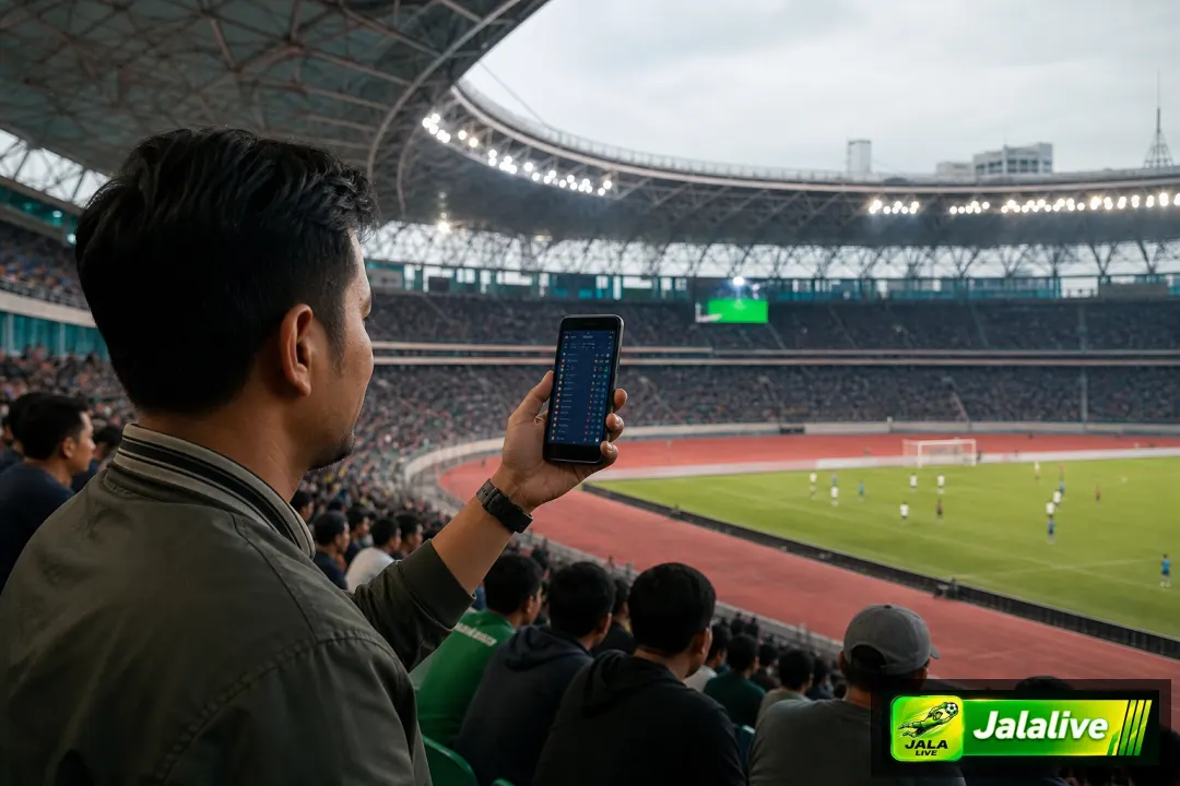 Ilustrasi sepak bola Jalalive