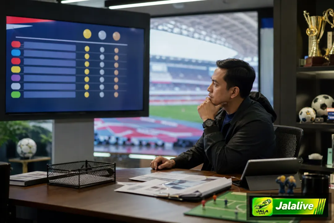Ilustrasi sepak bola Jalalive