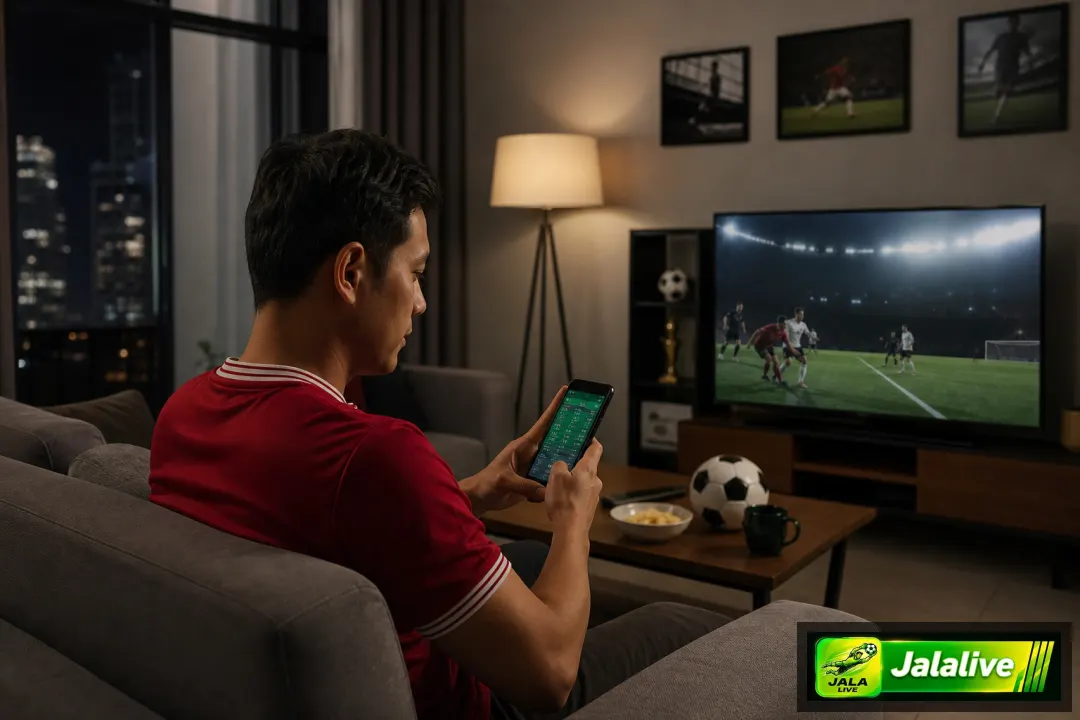 Ilustrasi sepak bola Jalalive