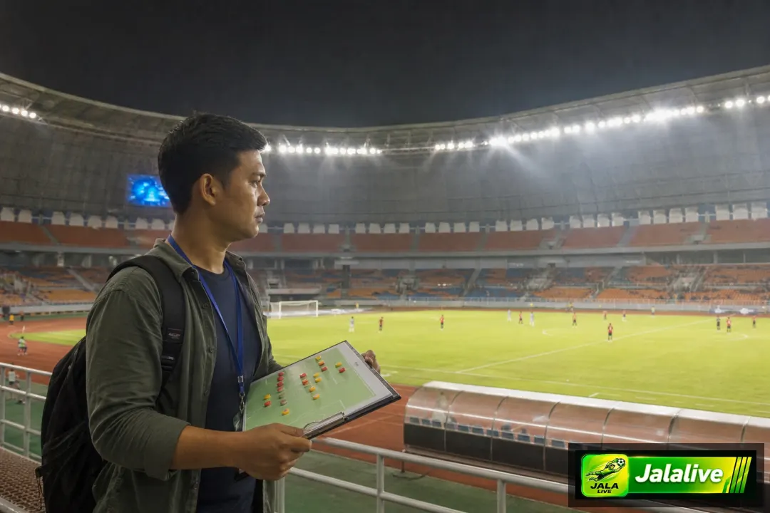 Ilustrasi sepak bola Jalalive
