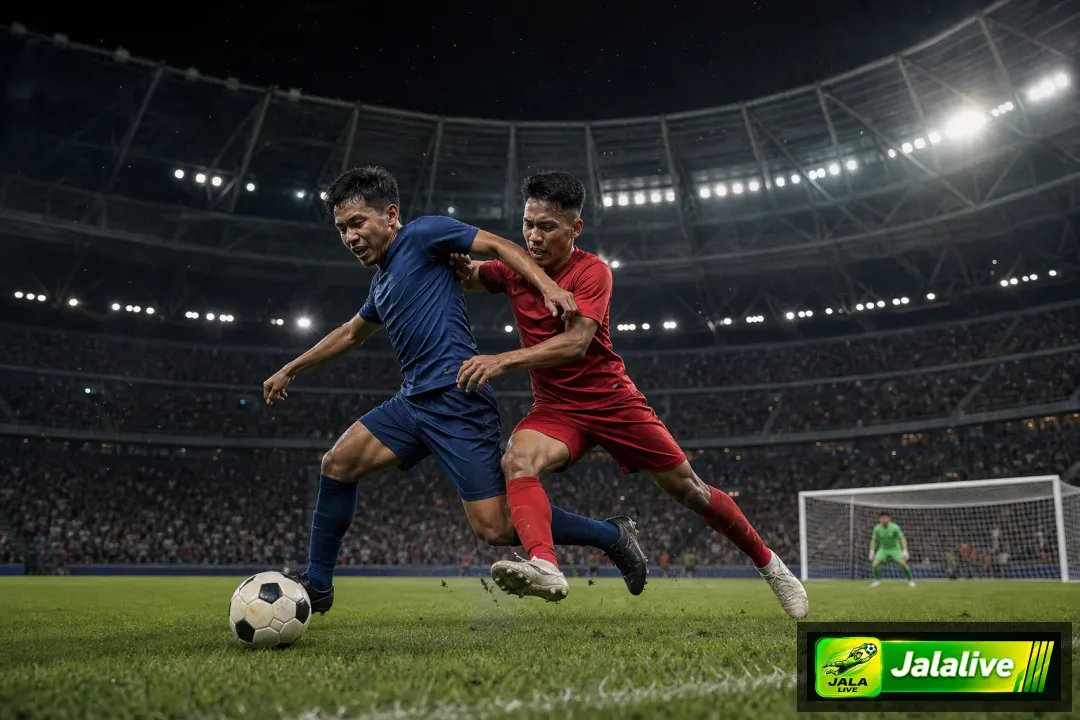 Ilustrasi sepak bola Jalalive