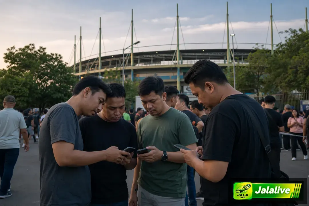 Ilustrasi sepak bola Jalalive